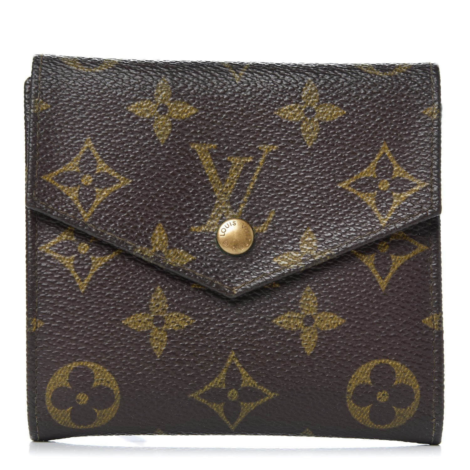 Louis Vuitton Monogram Porte-Monnaie Billets Cartes Credit Wallet 1 of 10