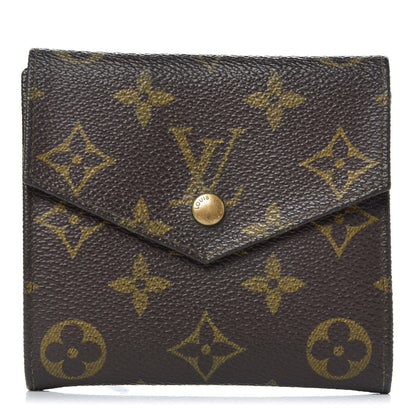 Louis Vuitton Monogram Porte-Monnaie Billets Cartes Credit Wallet 1 of 10
