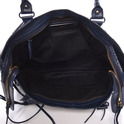 Balenciaga Agneau Classic Hardware City Bleu Obscur 5 of 9