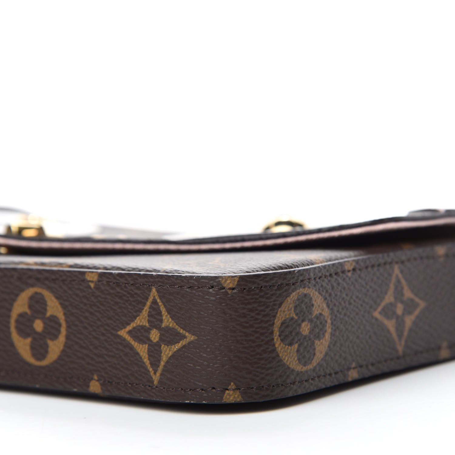 Louis Vuitton Monogram Valentine Dog Pochette Felicie Chain Wallet 8 of 11