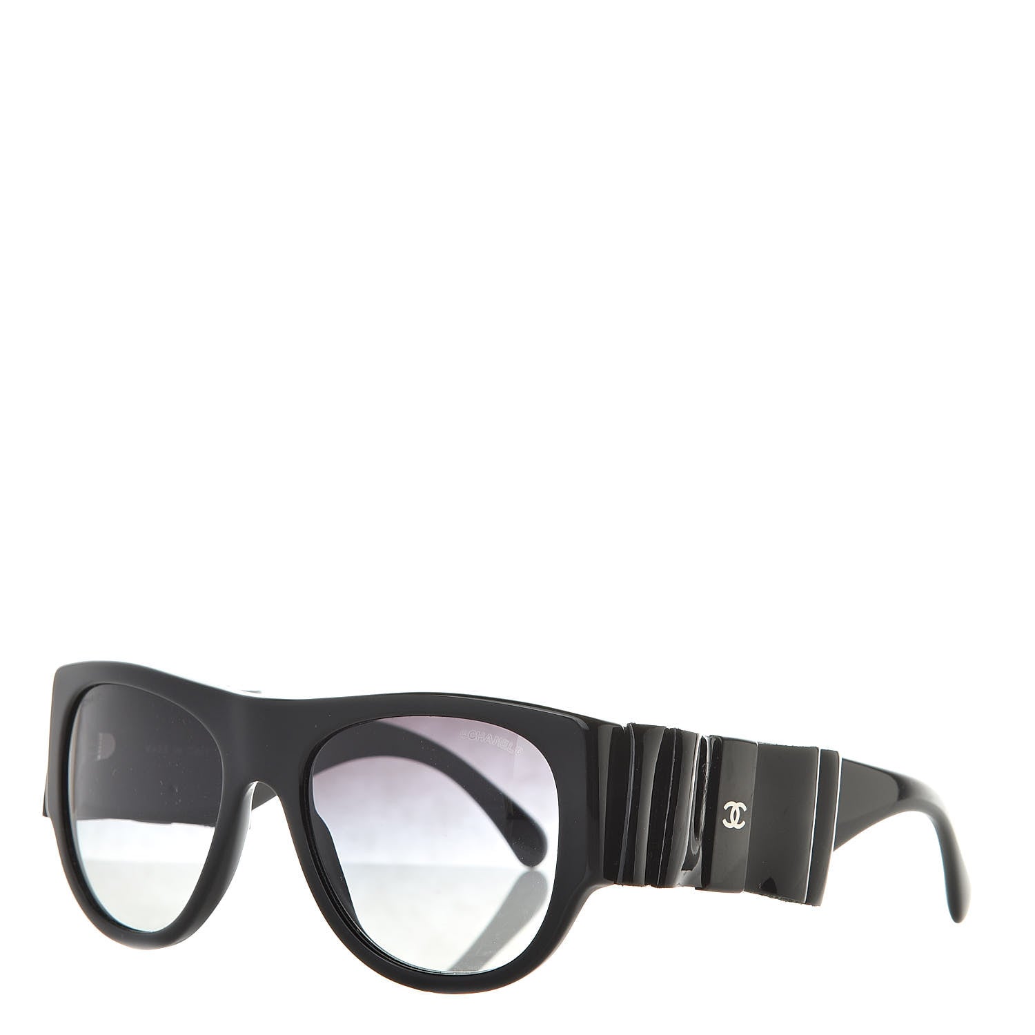 Chanel CC Bow Sunglasses 5276-Q Black 1 of 8