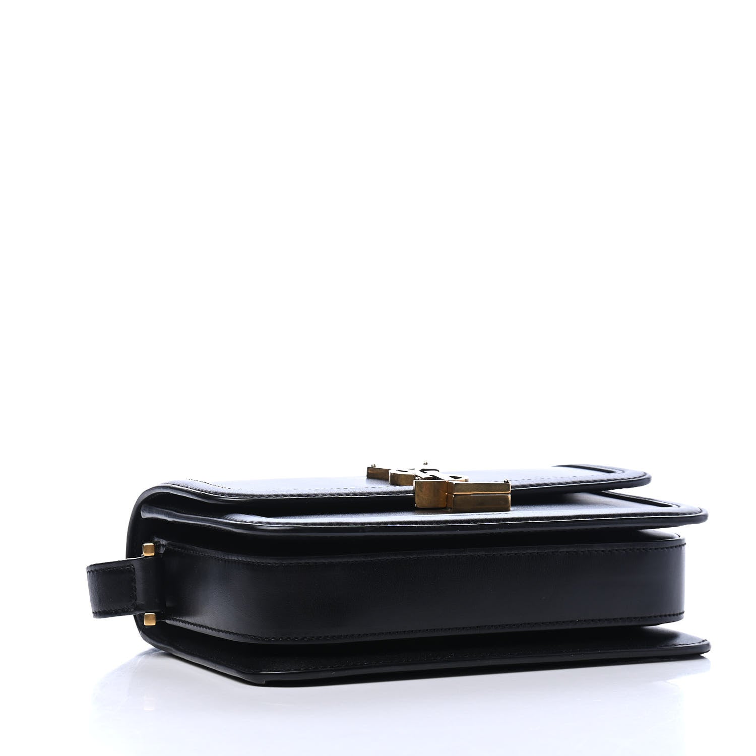 Saint Laurent Smooth Calfskin Small Solferino Satchel Black 3 of 6