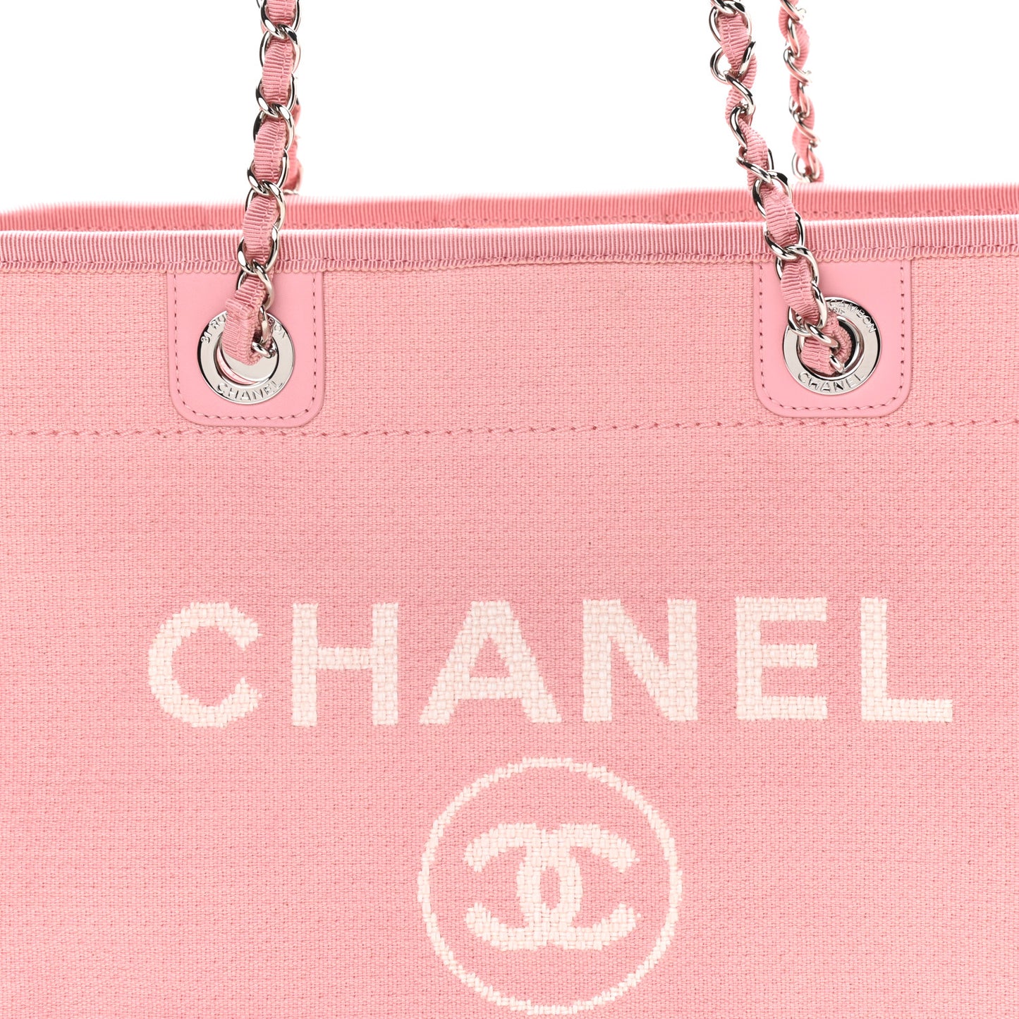 Mixed Fibers Small Deauville Tote Pink