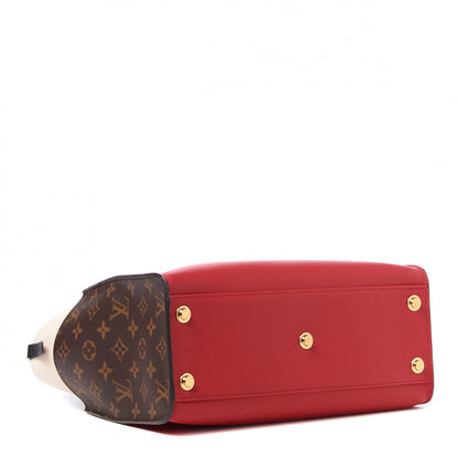 Louis Vuitton Calfskin Monogram On My Side Pirate Red 3 of 10