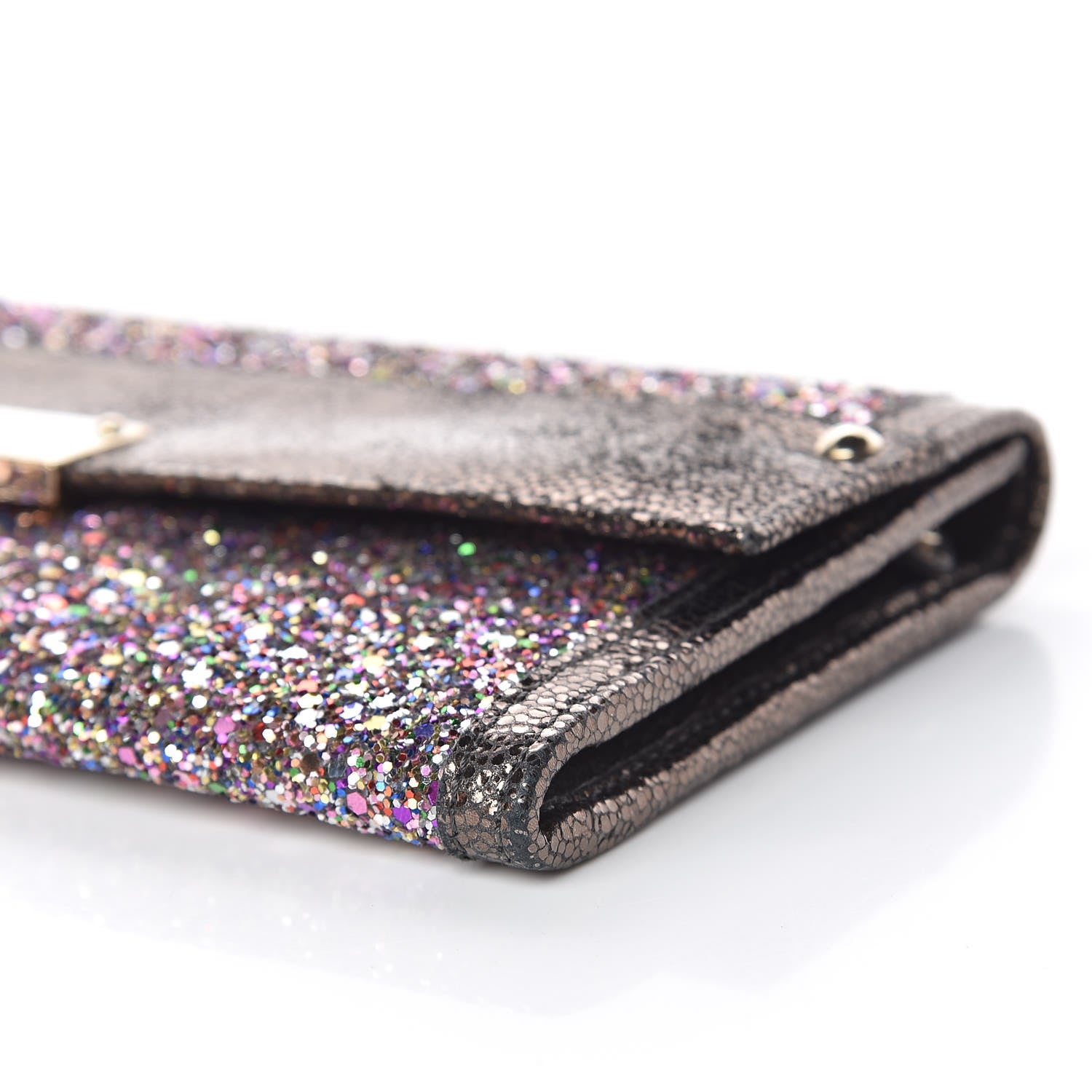 Jimmy Choo Glitter Reese Clutch Wallet Multicolor 9 of 14