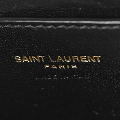 Saint Laurent Satin Le 5 A 7 Mini Hobo Black 5 of 8