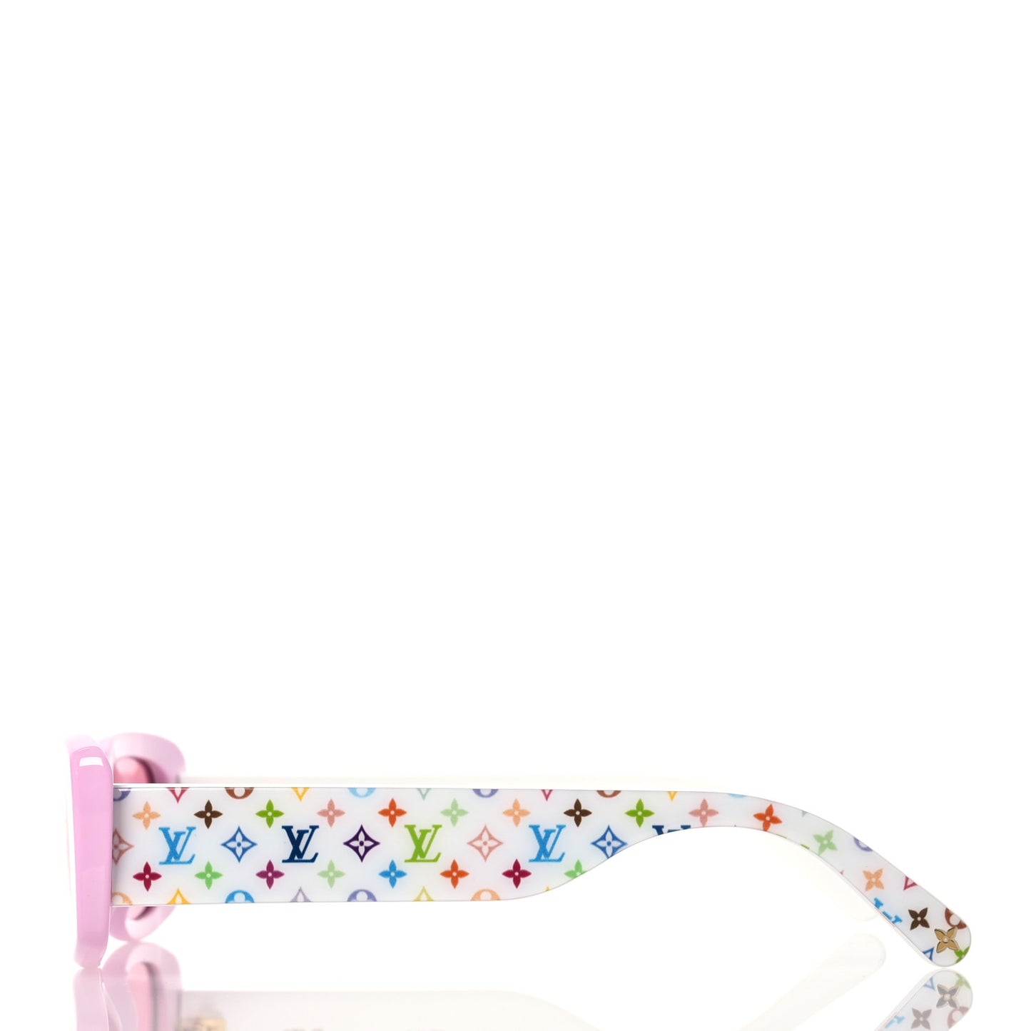 LV X TM Acetate Monogram Multicolor Sunglasses Z2709W Pink
