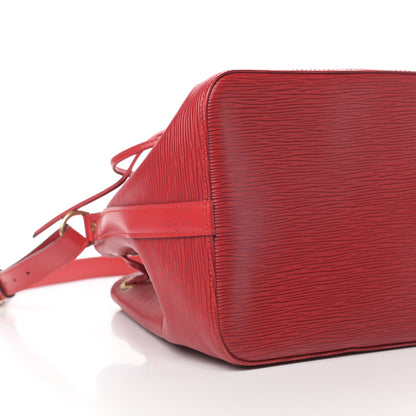Louis Vuitton Epi Petit Noe Castillan Red 6 of 8