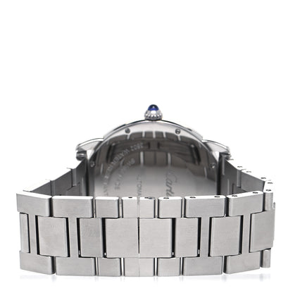Cartier Stainless Steel 42mm Ronde Solo Automatic Watch Blue 3 of 4