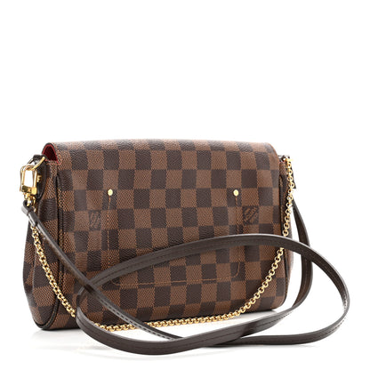 Louis Vuitton Damier Ebene Favorite MM 3 of 11