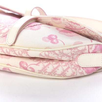 Christian Dior Monogram Floral Saddle Bag Pink 10 of 10