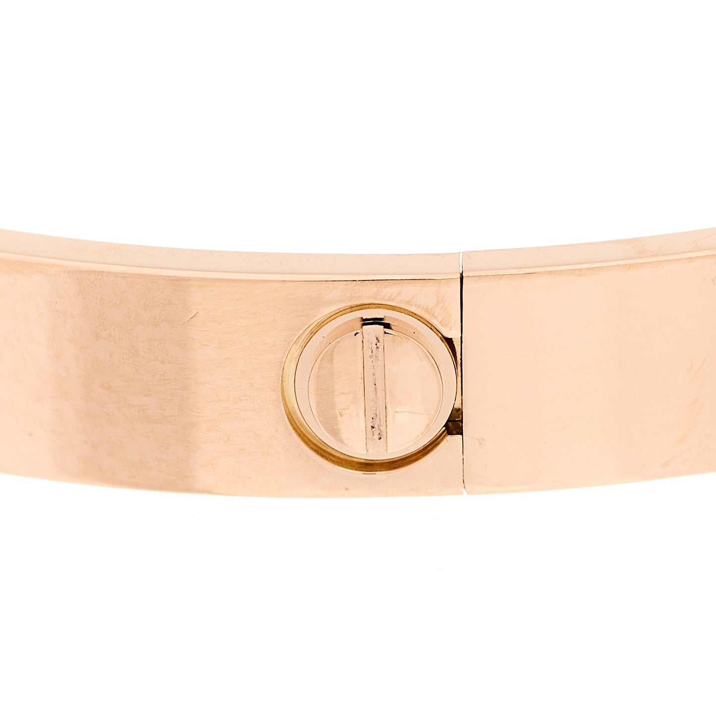 18K Pink Gold LOVE Bracelet 17
