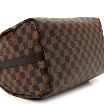 Louis Vuitton Damier Ebene Speedy Bandouliere 30 10 of 11