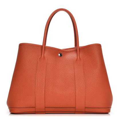 Hermes Vache Country Garden Party 36 MM Capucine 1 of 7