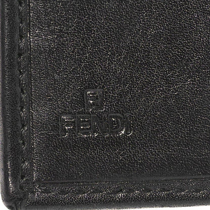Fendi Zucchino Flap Wallet Tobacco 7 of 12