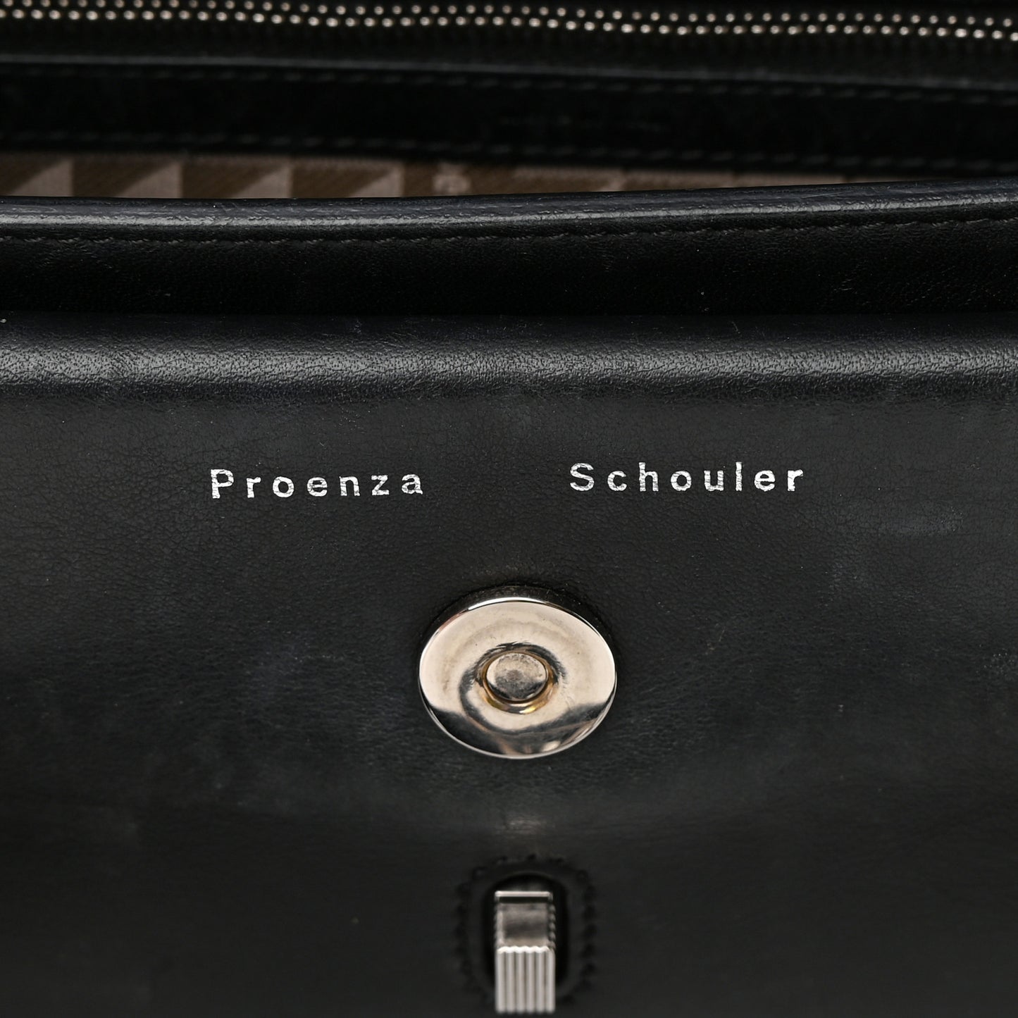 Lambskin Quilted Mini PS11 Classic Shoulder Bag Black