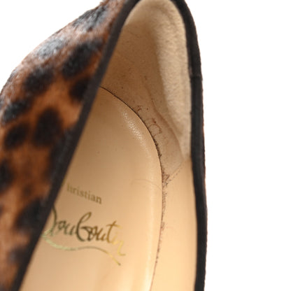 Christian Louboutin Pony Hair Morphing 100 Pump 35 Leopard 8 of 9
