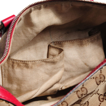 Gucci Monogram Medium Joy Boston Raspberry 7 of 10