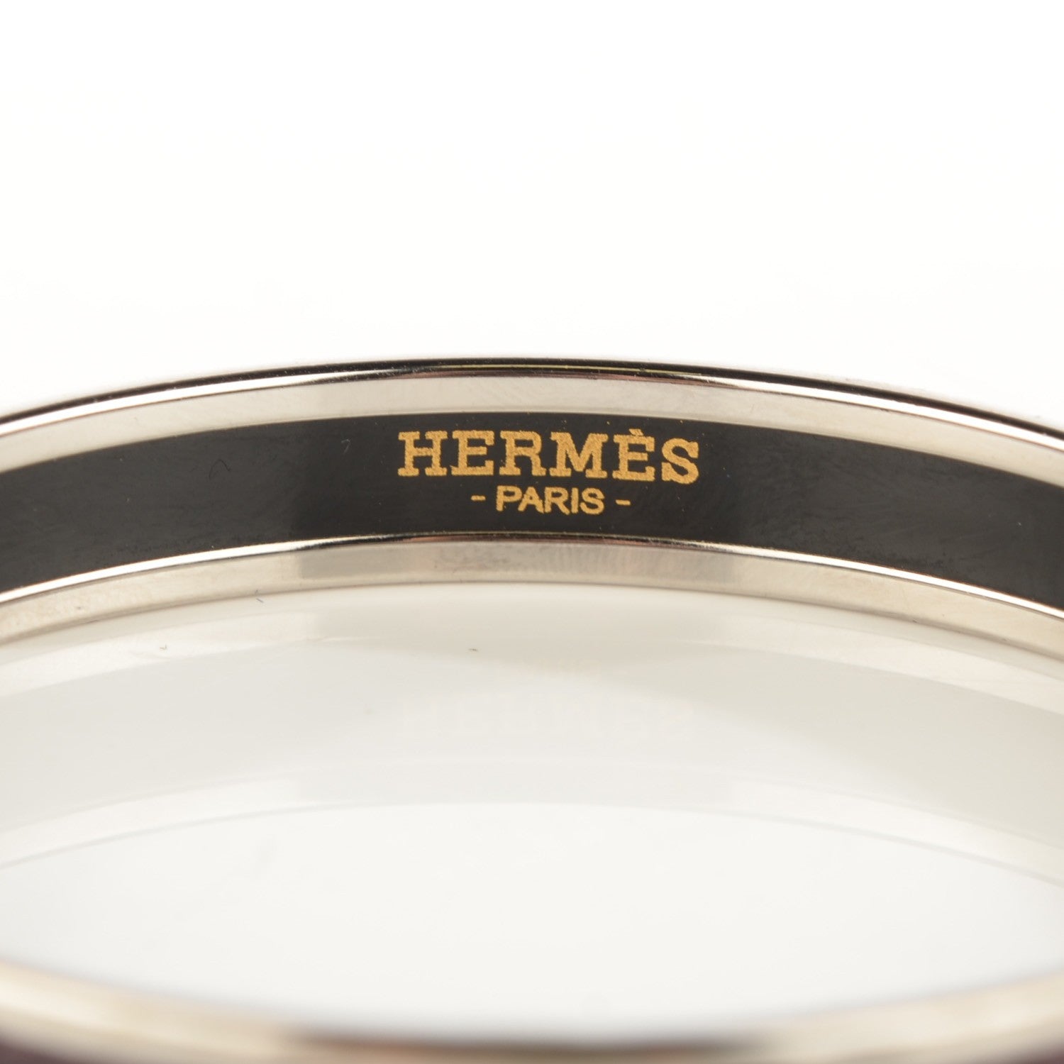 Hermes Enamel Printed Narrow Colliers De Chien Bracelet 62 Turquoise 3 of 5