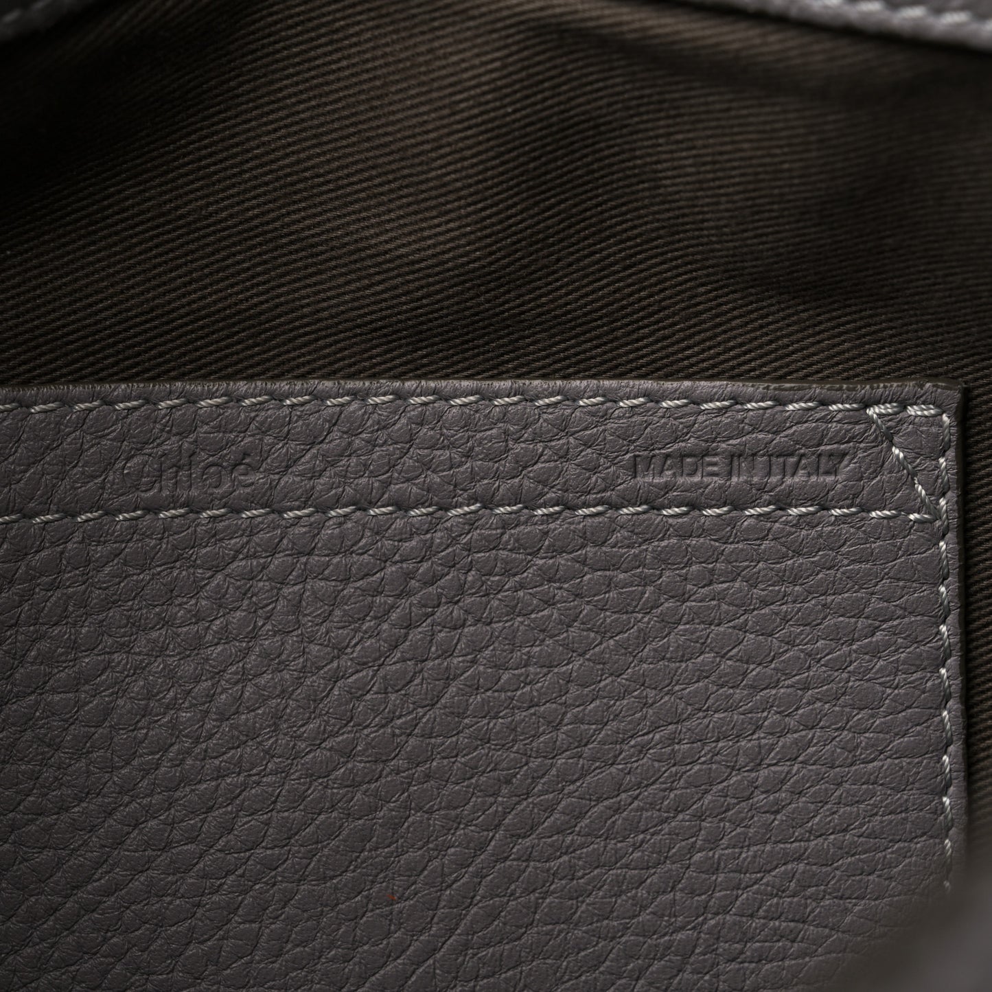 Calfskin Medium Marcie Round Crossbody Bag Cashmere Grey