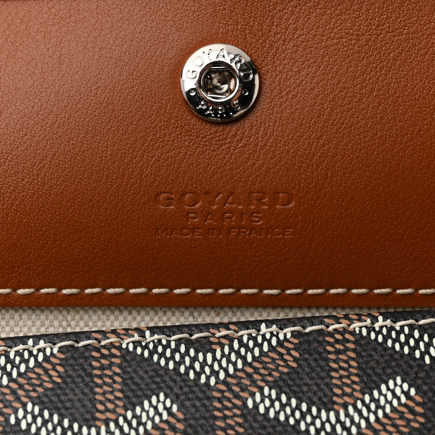 Goyard Goyardine Saint Louis GM Black Gold 7 of 10