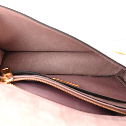 Miu Miu Goatskin Madras Soft Calf Crystal Embellished Shoulder Bag Mughetto 5 of 10