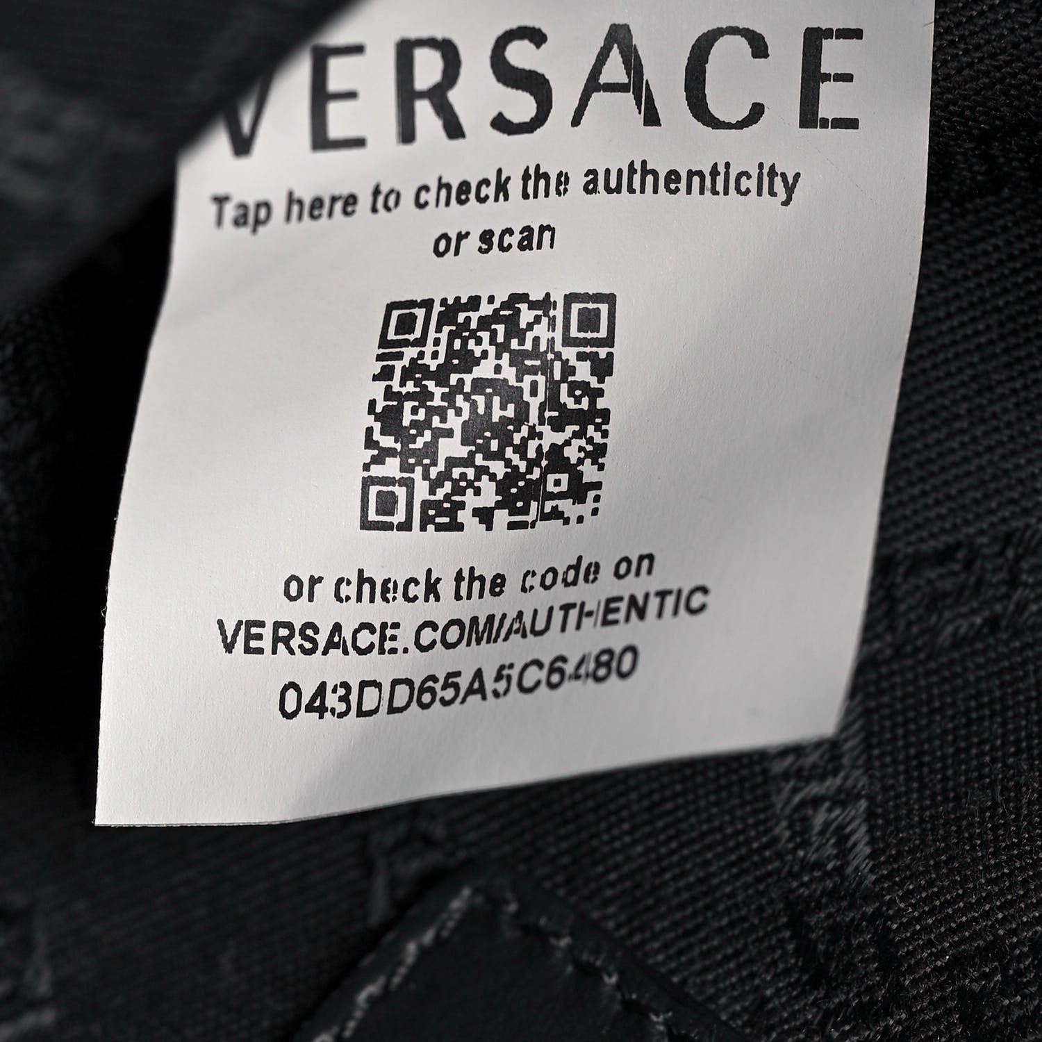 Versace Nylon Palazzo Medusa Belt Bag Black 6 of 13