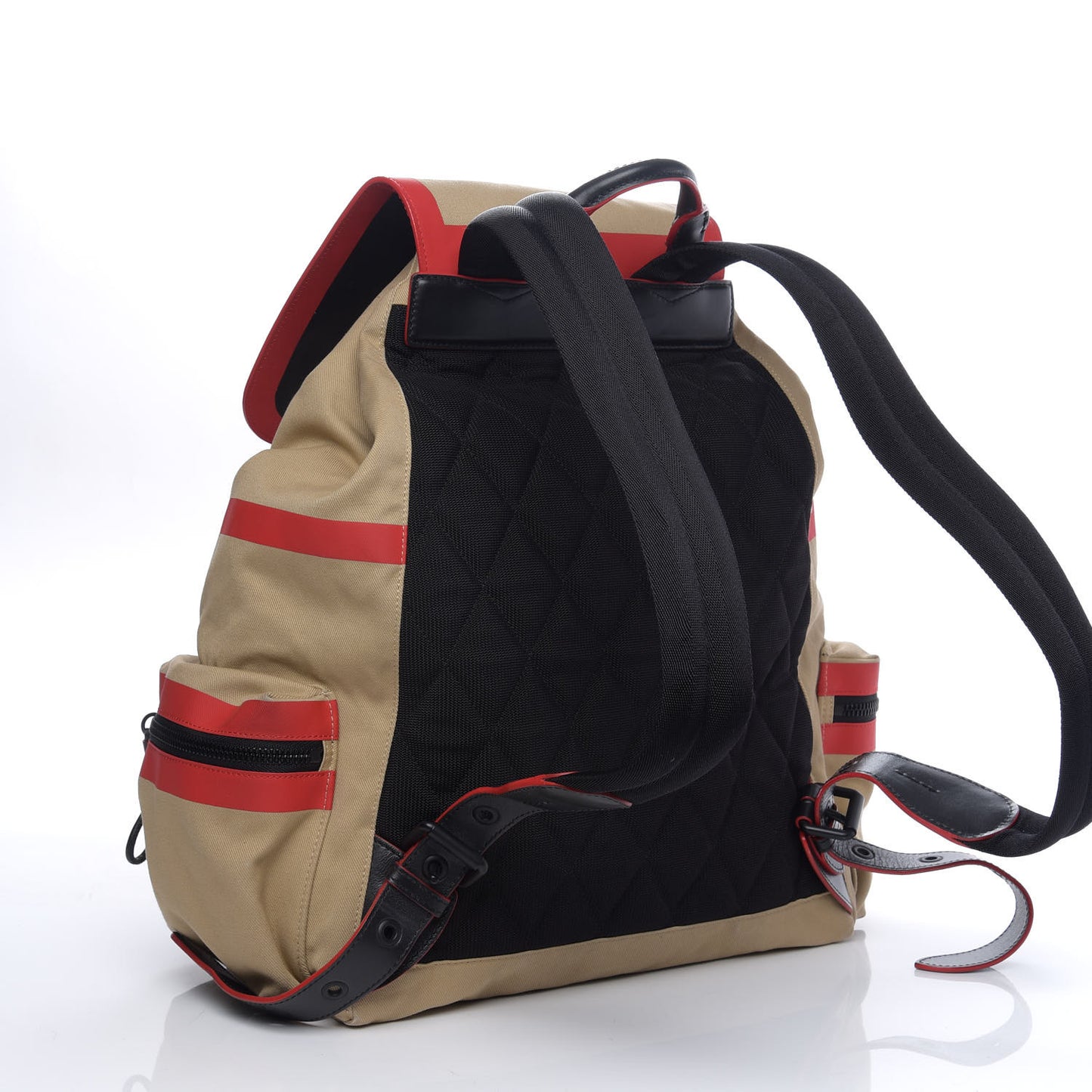 X KRIS WU Canvas Embroidered XL Rucksack Backpack Honey