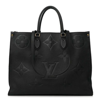 Louis Vuitton Empreinte Monogram Giant Onthego GM Black 1 of 23