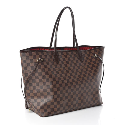 Louis Vuitton Damier Ebene Neverfull GM 3 of 10