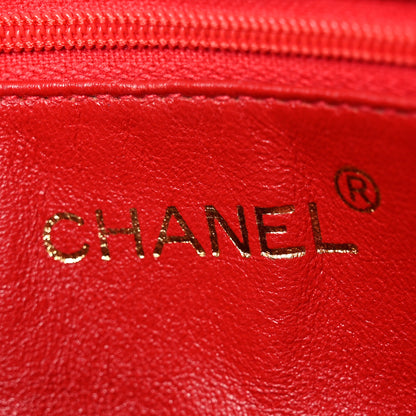 Chanel Caviar CC Stitched Camera Case Red 6 of 11
