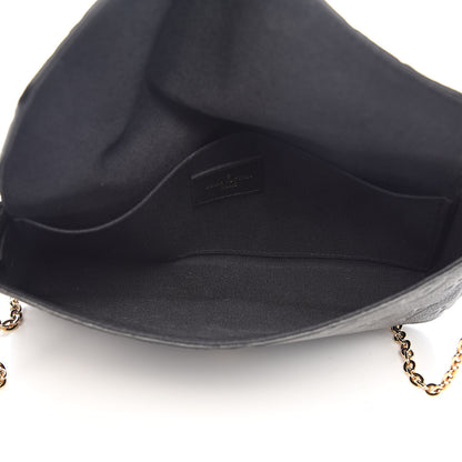 Louis Vuitton Empreinte Pochette Felicie Chain Wallet Black 5 of 12