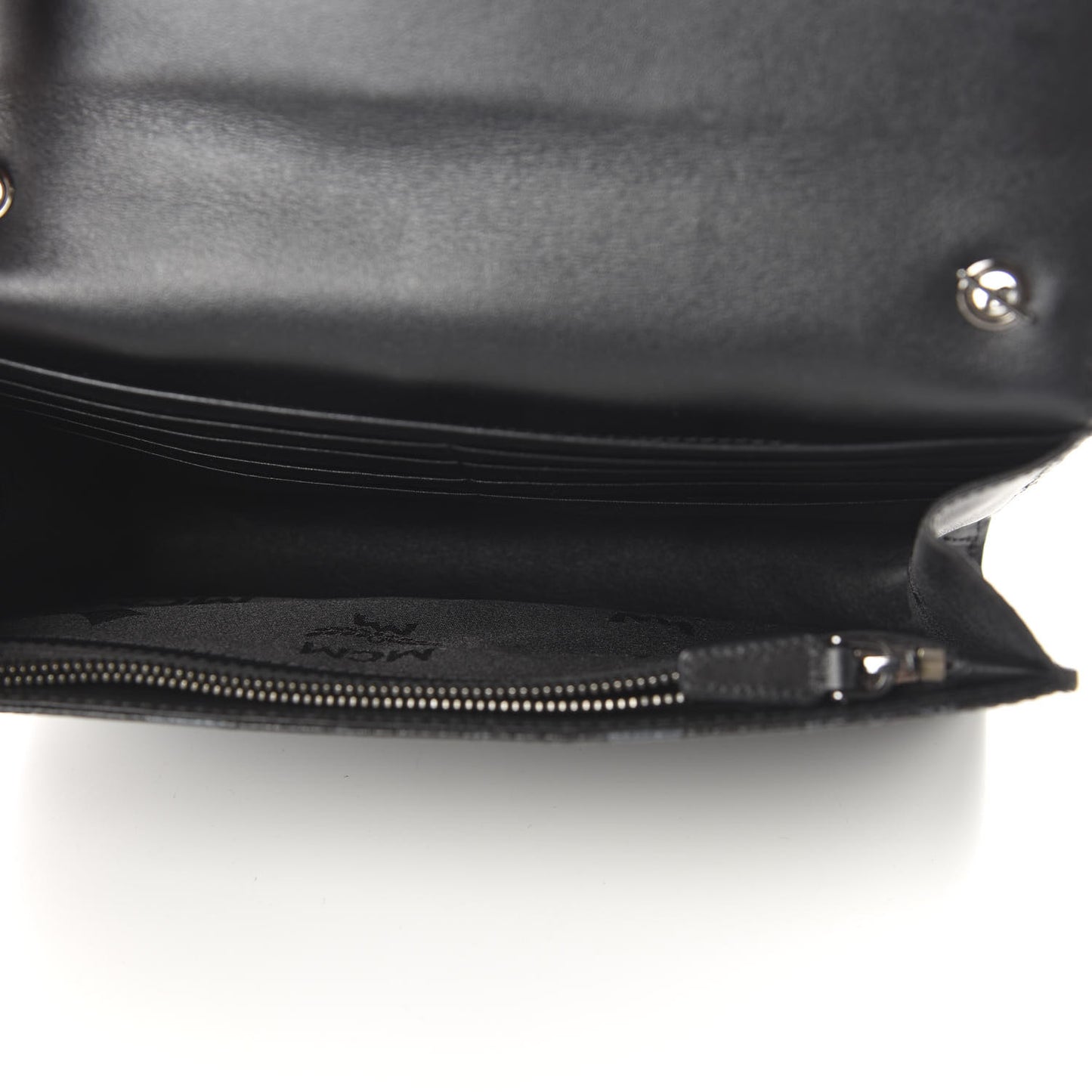 Visetos Studded Chain Wallet Black