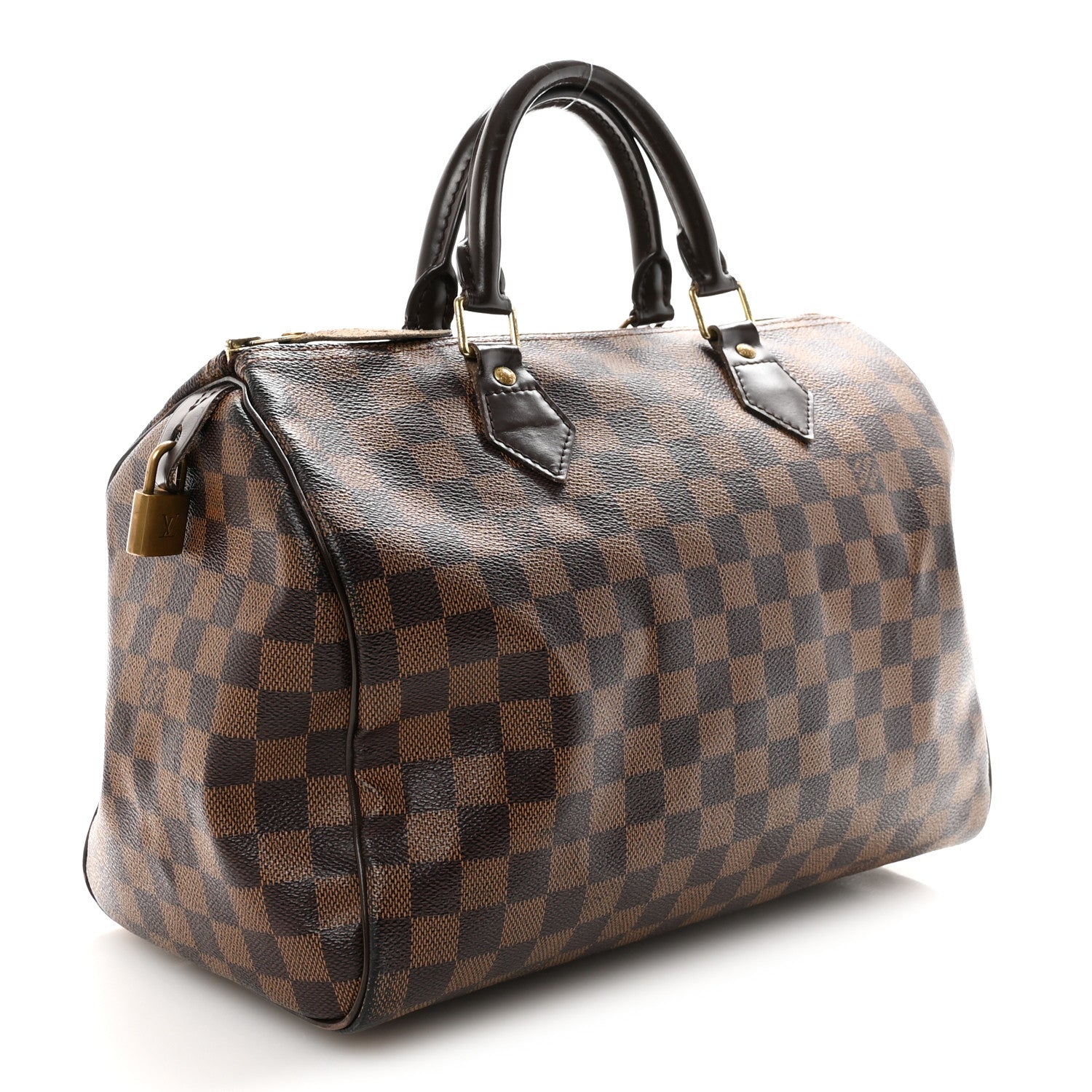 Louis Vuitton Damier Ebene Speedy 30 3 of 9