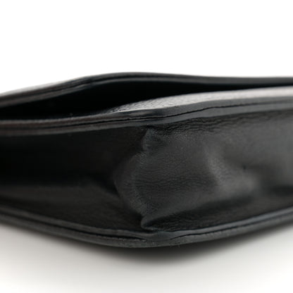 Chanel Caviar Timeless CC Wallet On Chain WOC Black 9 of 15