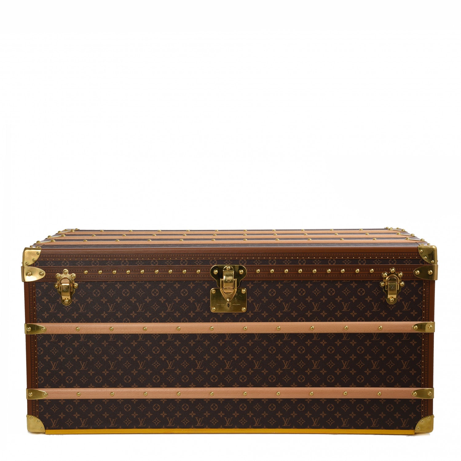 Louis Vuitton Monogram Malle Courrier Lozine Trunk 110 1 of 25