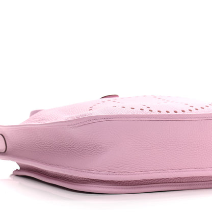 Hermes Taurillon Clemence Evelyne III PM Mauve Sylvestre 9 of 11