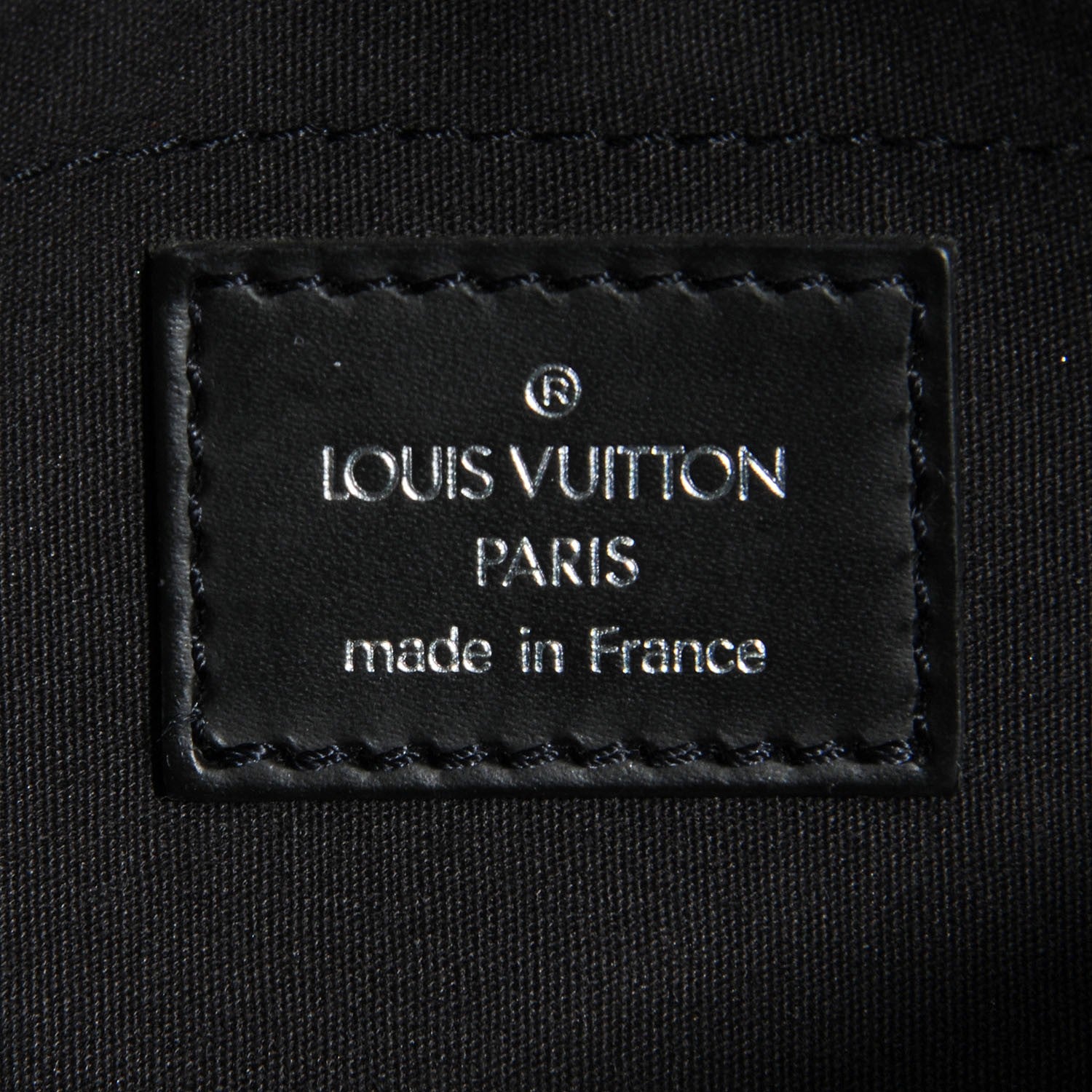 Louis Vuitton Epi Segur Pochette Black 7 of 8