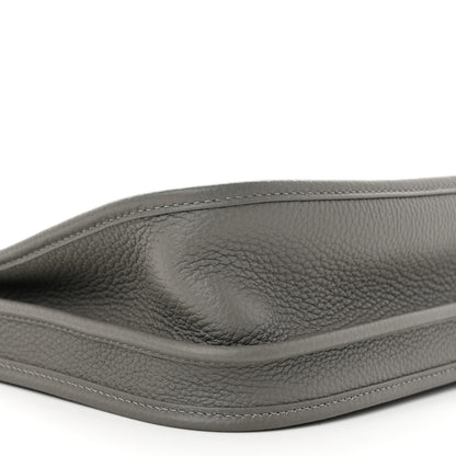Hermes Taurillon Clemence Evelyne III PM Gris Meyer 8 of 11