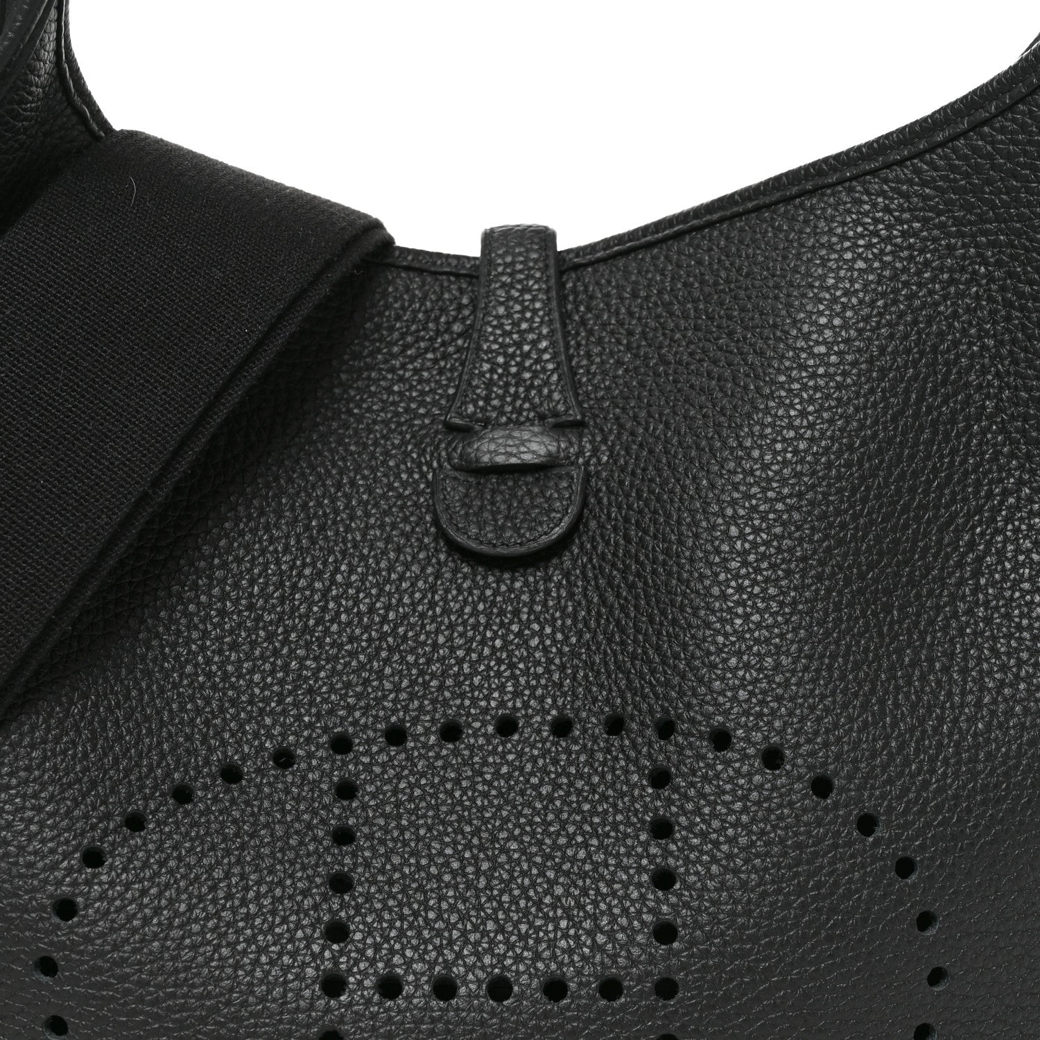 Hermes Taurillon Clemence Evelyne III PM Black 7 of 9
