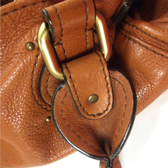 Chloe Leather Paddington Satchel Whiskey 15 of 18