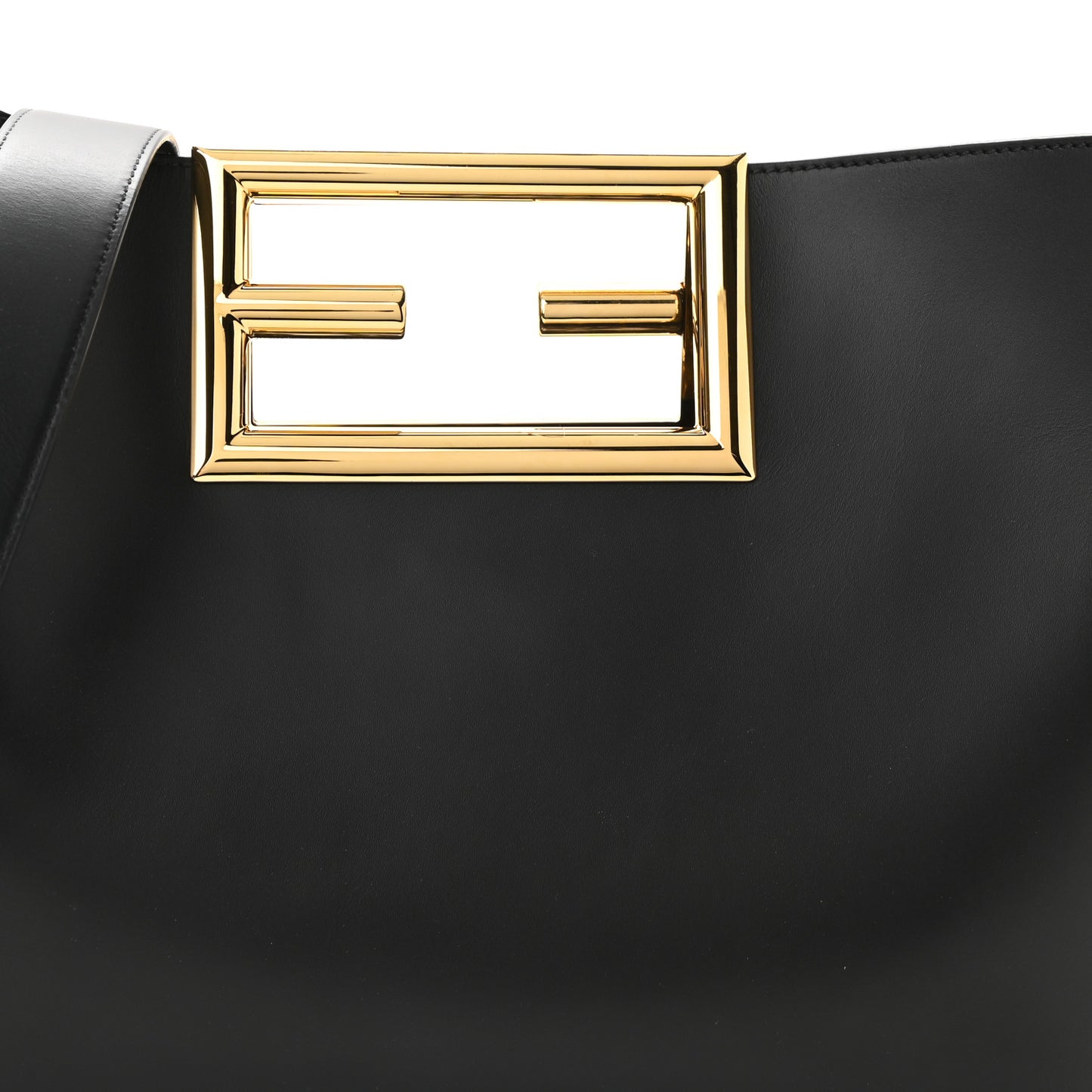 Vitello King Medium Fendi Way Tote Black