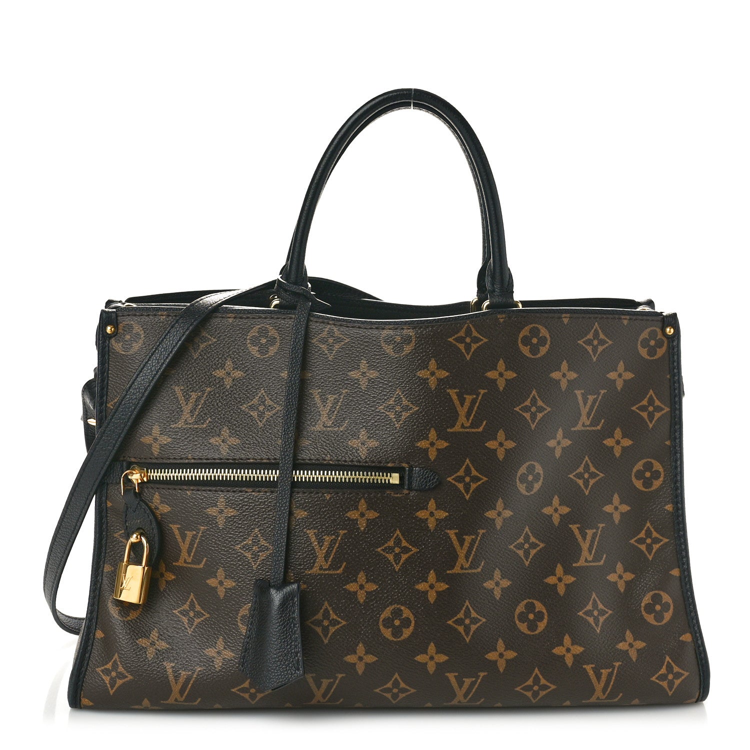 Louis Vuitton Monogram Popincourt MM Black 1 of 10