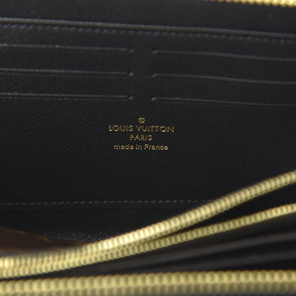 Louis Vuitton Monogram Zippy Retiro Wallet Black 8 of 9