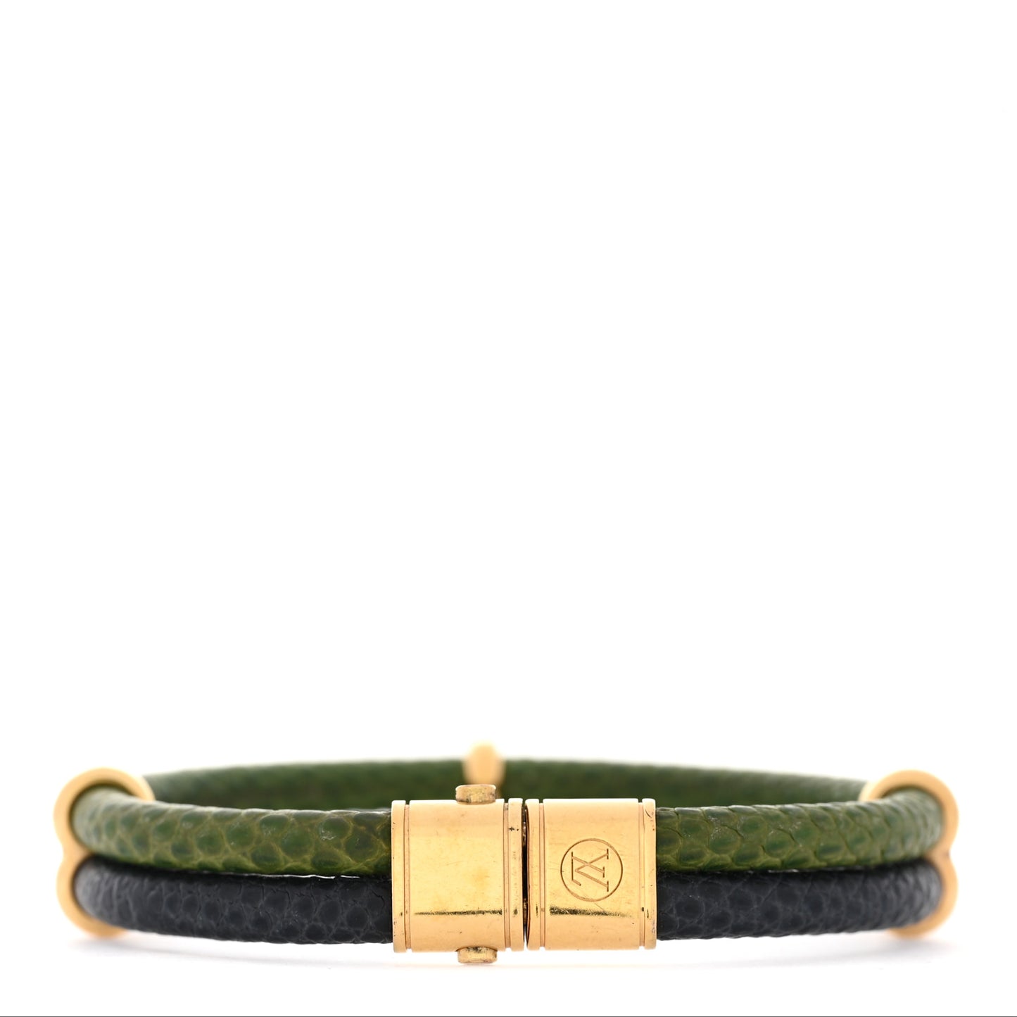 Snakeskin Keep It Twice Bracelet Blue Green