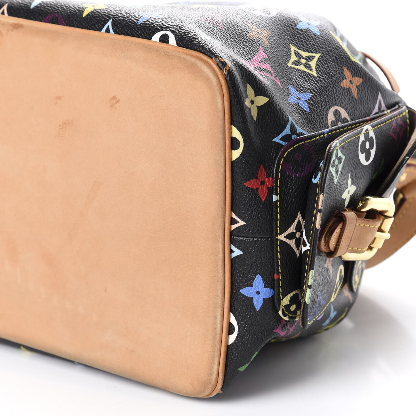 Monogram Multicolor Petit Noe Black