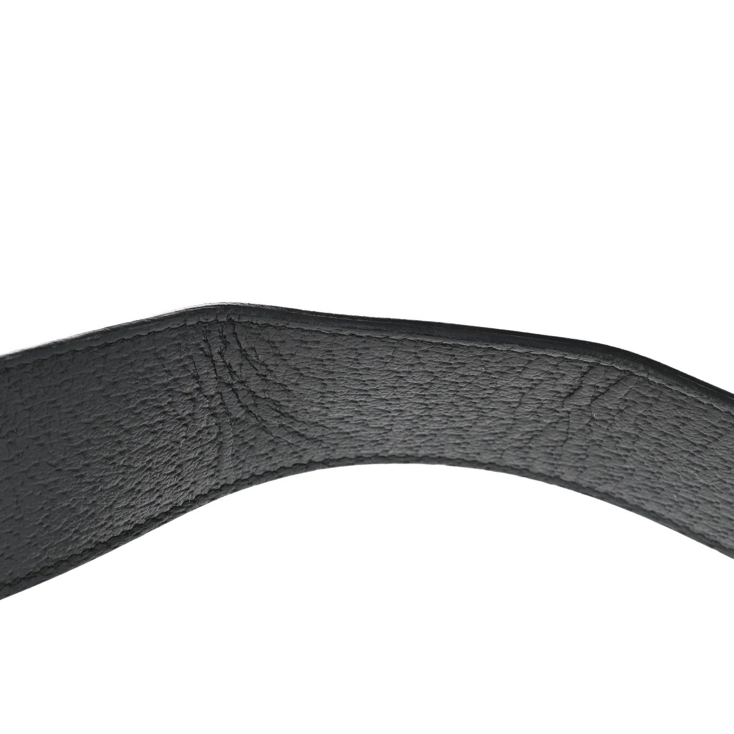 Gucci Textured Calfskin Double G 40mm Belt 90 36 Black 4 of 5
