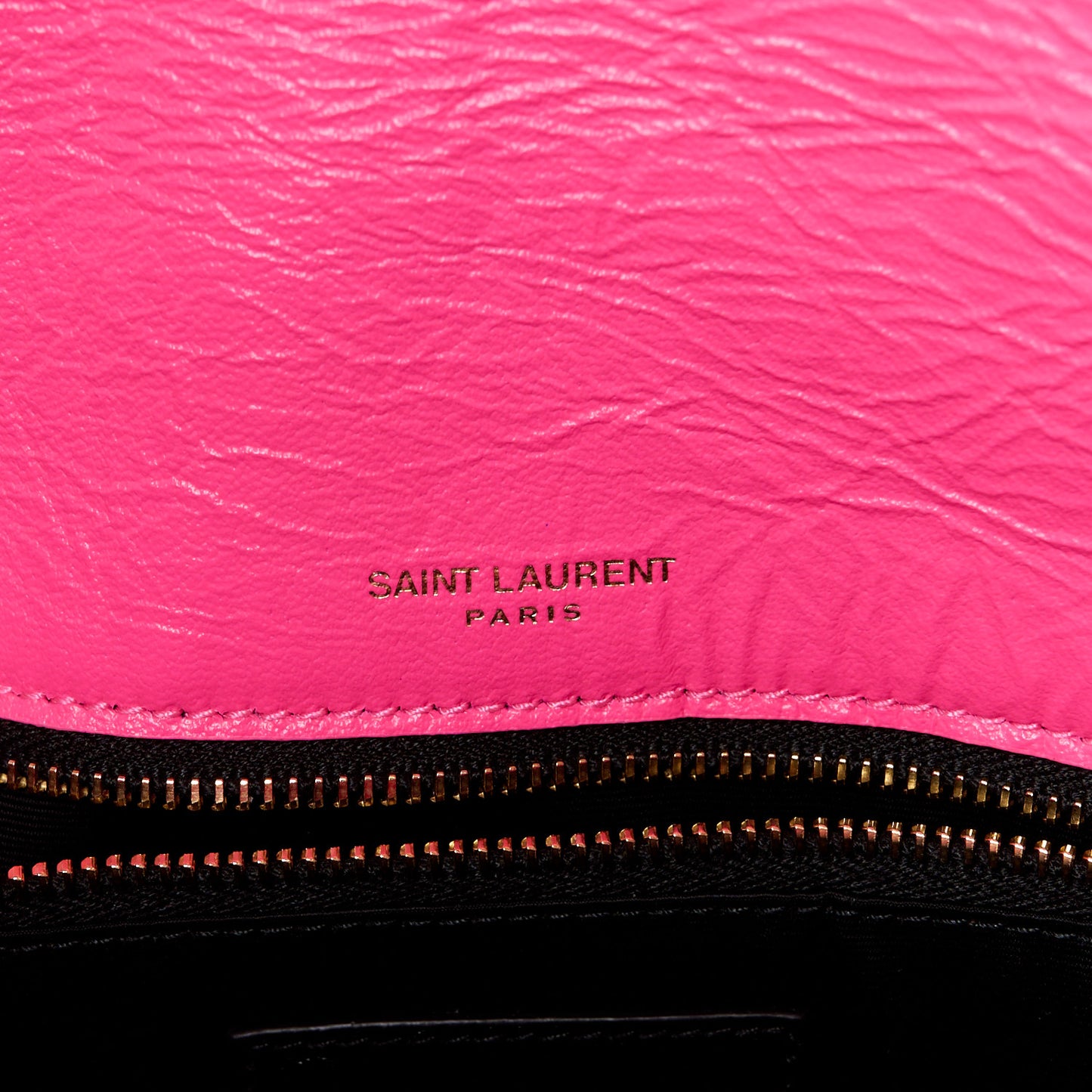 Crinkled Calfskin Matelasse Monogram Medium Niki Chain Satchel Rose Glow