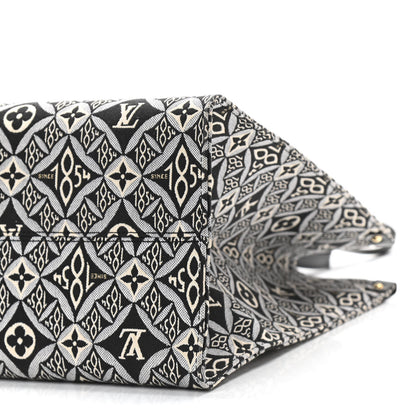 Louis Vuitton Jacquard Since 1854 Onthego GM Grey 9 of 9