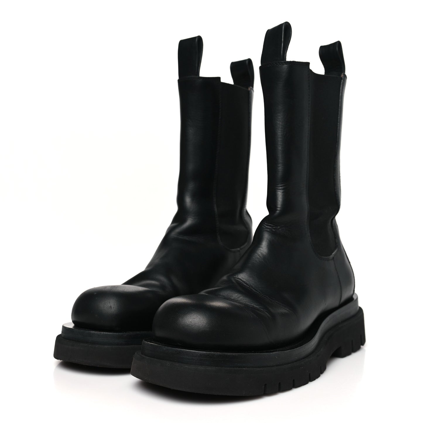 Calfskin The Lug Chelsea 55mm Boots 40 Black